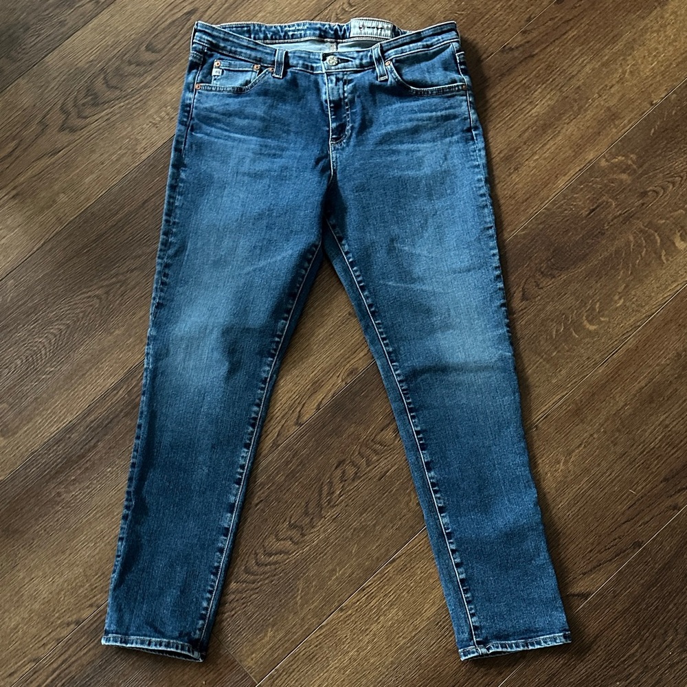 Ag AG-ED Adriano Goldschmied Prima Ankle cigarette ankle Dark Blue Women's Jeans
